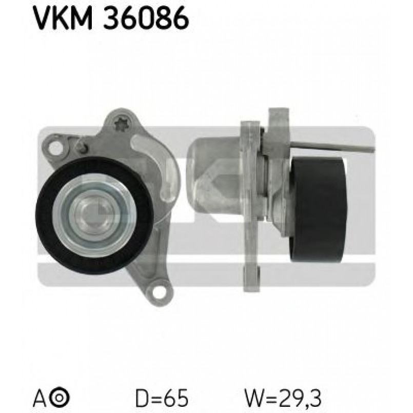 VKM 36086 SKF Натяжний ролик